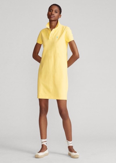 Women's Polo Ralph Lauren Cotton Mesh Polo Dress | 527983GVW